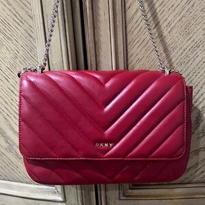 DKNY Cherry Quilted Shoulder Bag